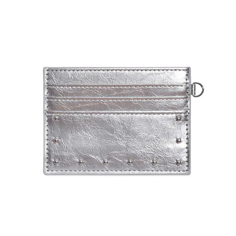 Slim PU Leather Card Wallet – Multi-Slot Mini Coin Purse