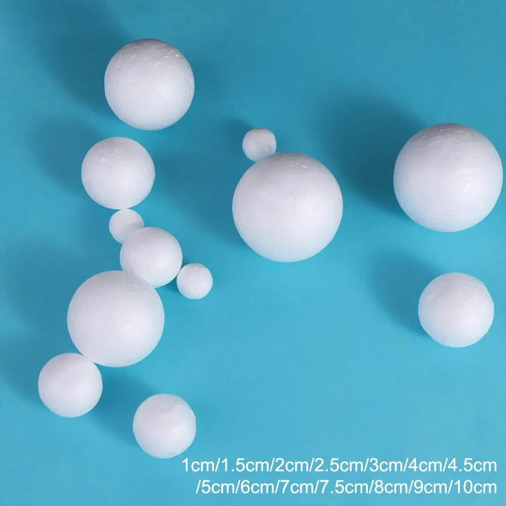 White Polystyrene Foam Balls 80pcs – Christmas Ornaments & DIY Christmas Craft Ornaments Oasis Select