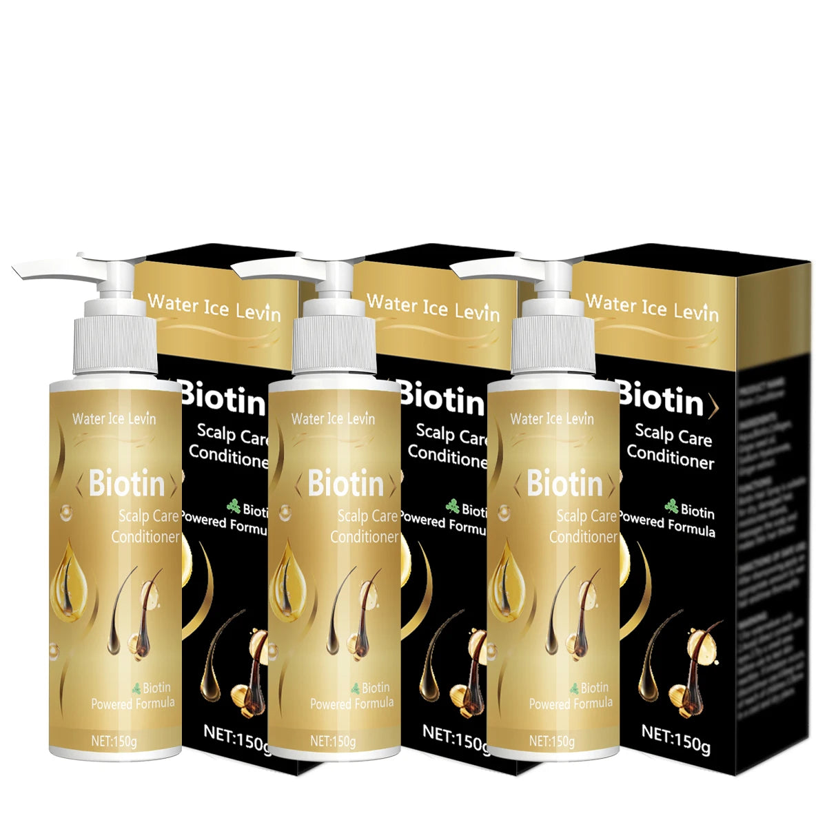 Biotin Conditioner with Collagen & Grape Seed Oil – 150g Hair Conditioner Oasis Select Damage Repaired