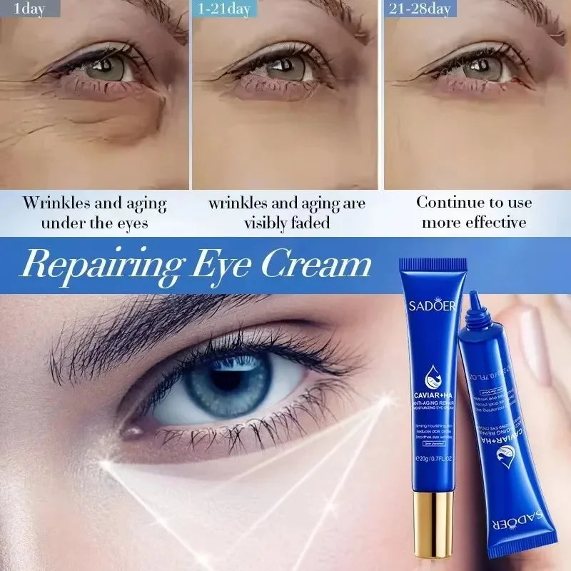 Caviar & Hyaluronic Acid Eye Cream – Firming & Brightening 20g