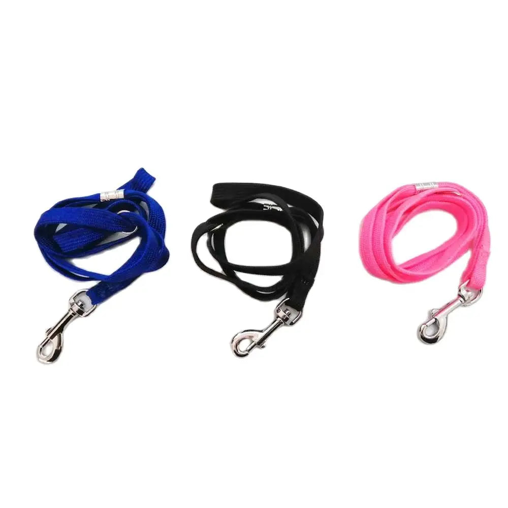 2Pcs Nylon Dog Leash Adjustable Pets Noose Loop Lock Clip Rope Durable Grooming Table Sling Cats Restraint Ropes for Bath Desks Oasis Select