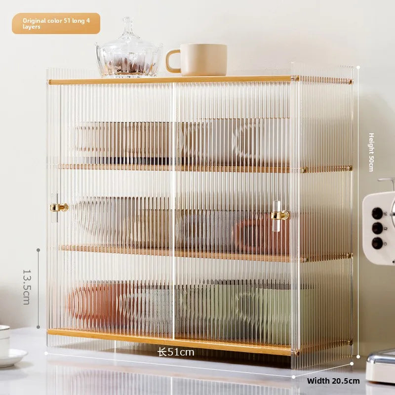 Dust-proof cup storage rack, cup holder, water cup storage rack, tea set, cup holder, coffee cup, mug storage box. Oasis Select Upright B