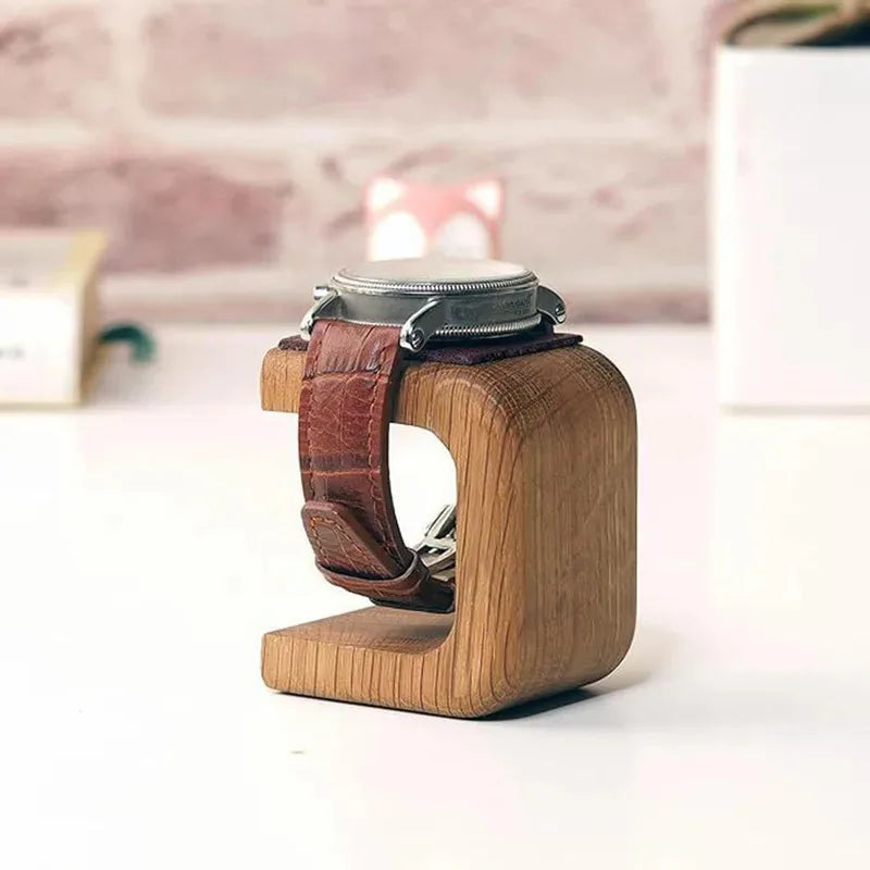 Wooden Watch Holder Jewelry Organizer Display Stand For Bracelet Ring Watch Display Solidwood Watch Stand Oasis Select