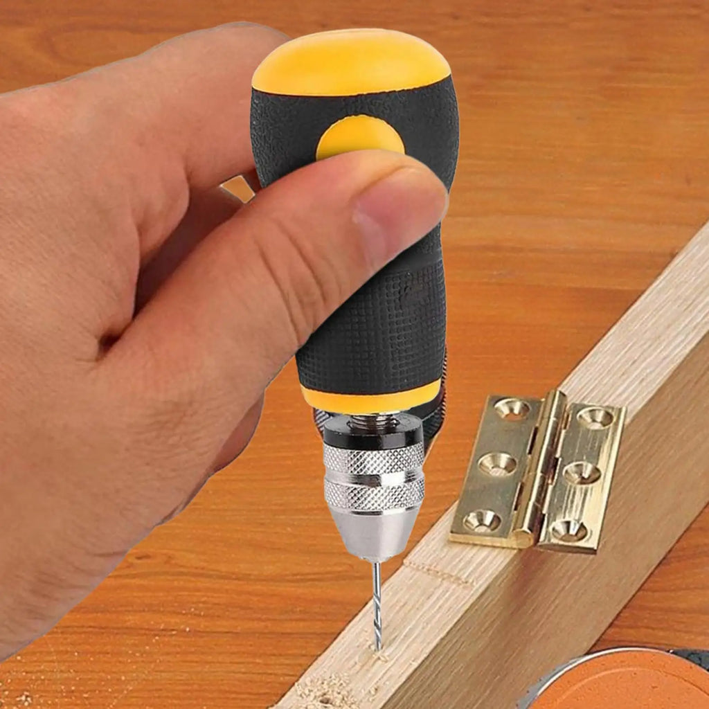 Small Twist Drill Manual Hand Drill Cordless Rotary Tool Hand Drill Manual Rotary Tool Portable Manual Hand Drill for Engraving Oasis Select