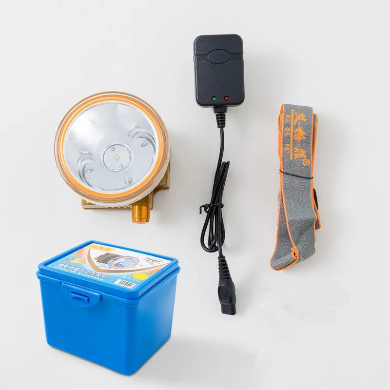 IP68 Waterproof LED Headlamp 18000LM Dimmable Diving & Outdoor