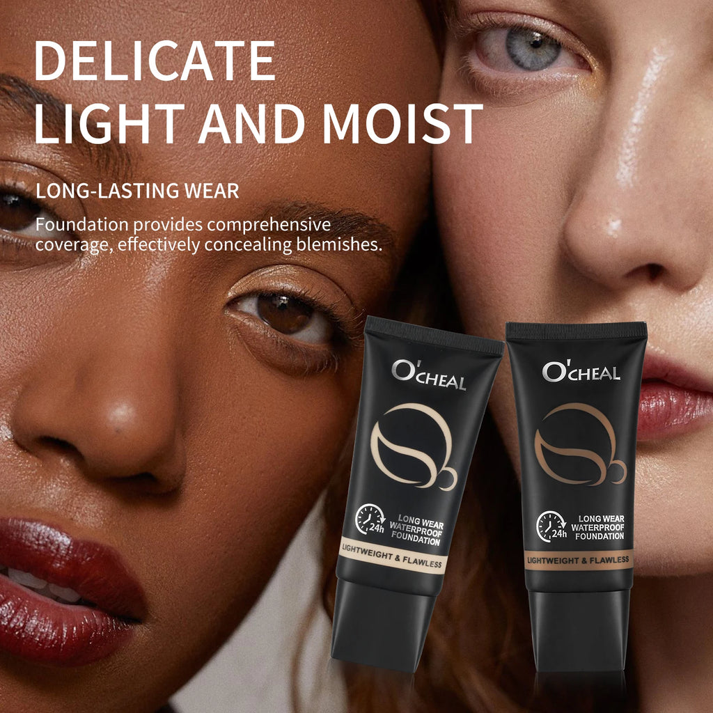 Ocheal 60g Full Coverage Foundation Cream Bronze Long Lasting Face Care Matte Sheer Liquid Concealer Contouring Makeup Cosmetics Oasis Select