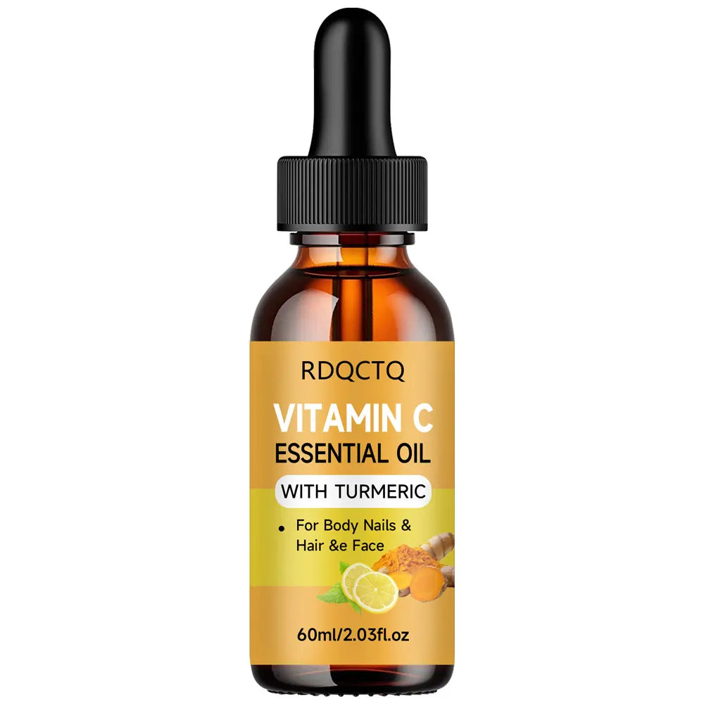 Turmeric & Vitamin C Leave-In Hair Oil – Frizz & Shine 40/60ml Leave-In Hair Oil Oasis Select 60ML