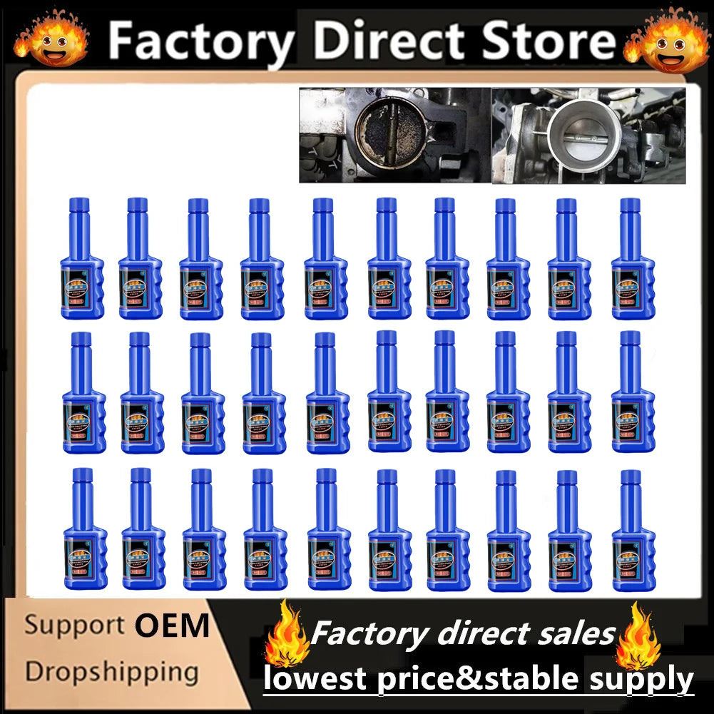 Car Fuels System Cleaner Fuel Gasolines Injector Cleaner Car Gasoline Diesel Fuel Additive Gas Oil Additive Fuels Cleaner Oasis Select 30PCS