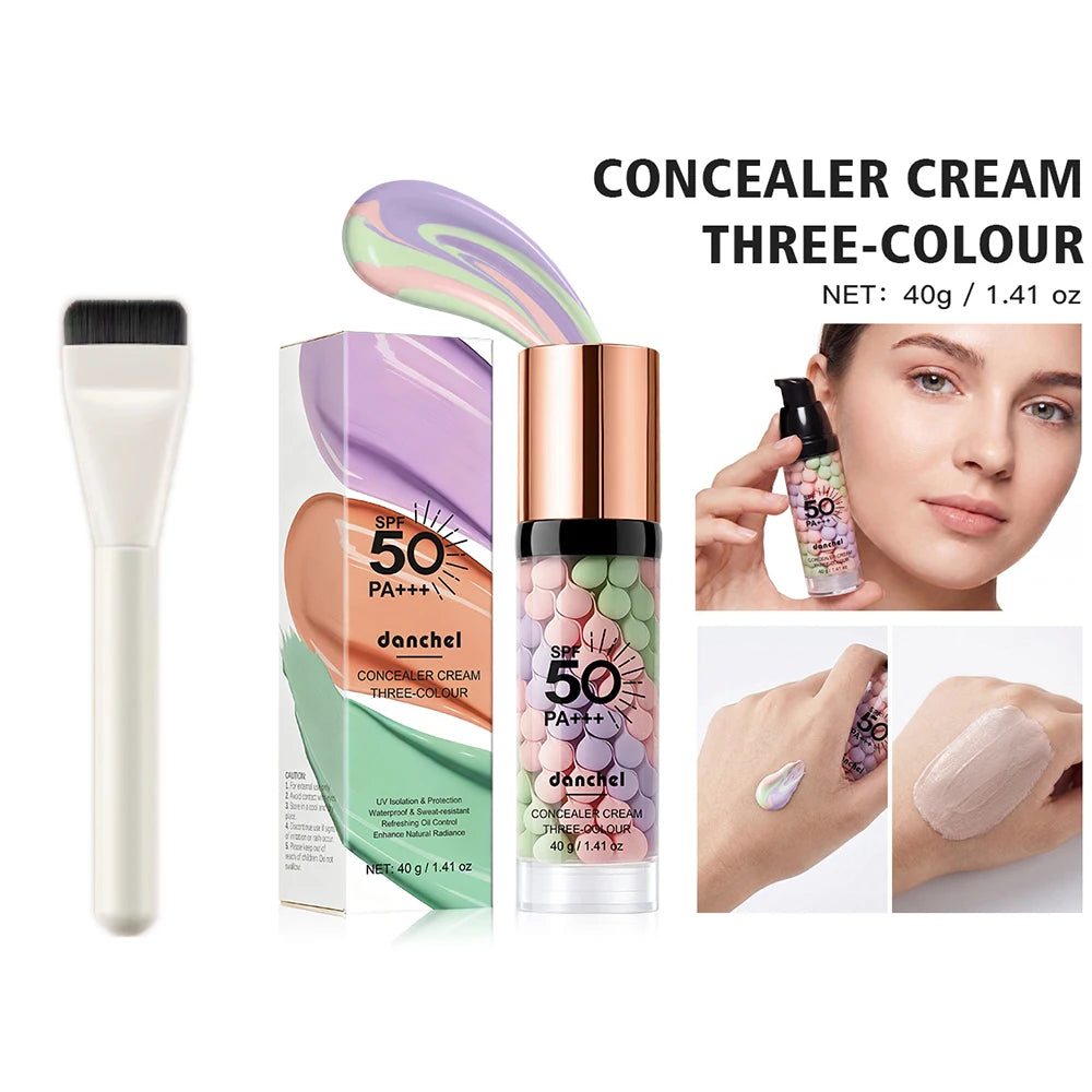SPF 50 Face Primer – 3-in-1 Color Corrector & Oil Control Face Primer SPF Oasis Select and Blush