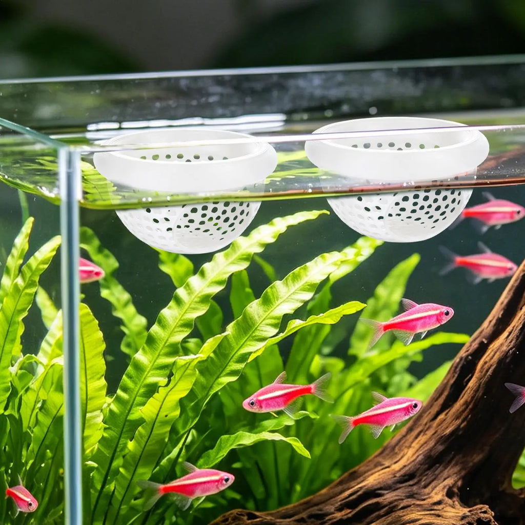 Aquarium Floating Cave Fish Shrimp Hideout Shelter Hammock Feeding Ring Resting Spot For Betta Small Aquatic Pet Supplie Oasis Select