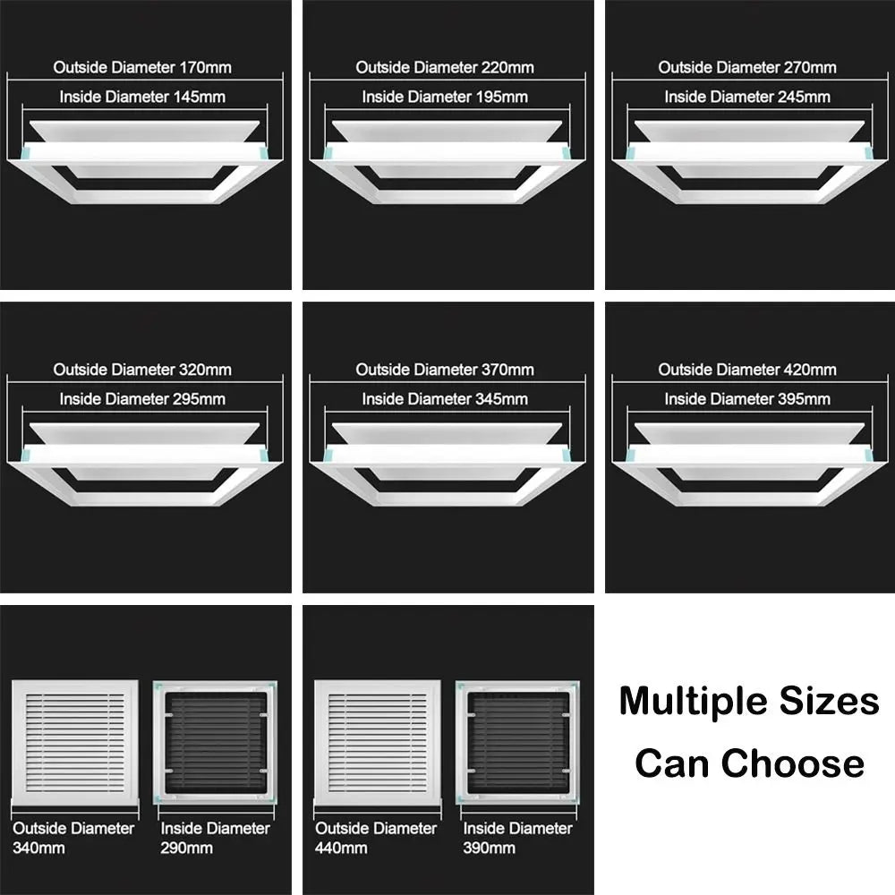 White Hinged Access Panel – Plastic Wall & Ceiling Inspection Hatch
