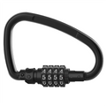 , 4-Digit Heavy Duty Carabiner Clips, D-Shaped Code Lock for Looped Bike Security Cable Lock Oasis Select AS SHOWN