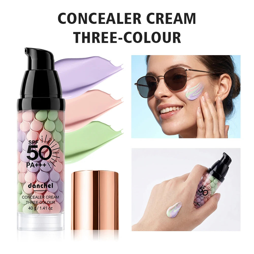 3-Color Correcting Primer & Concealer Cream – Brightening Base Color Correcting Primer Oasis Select
