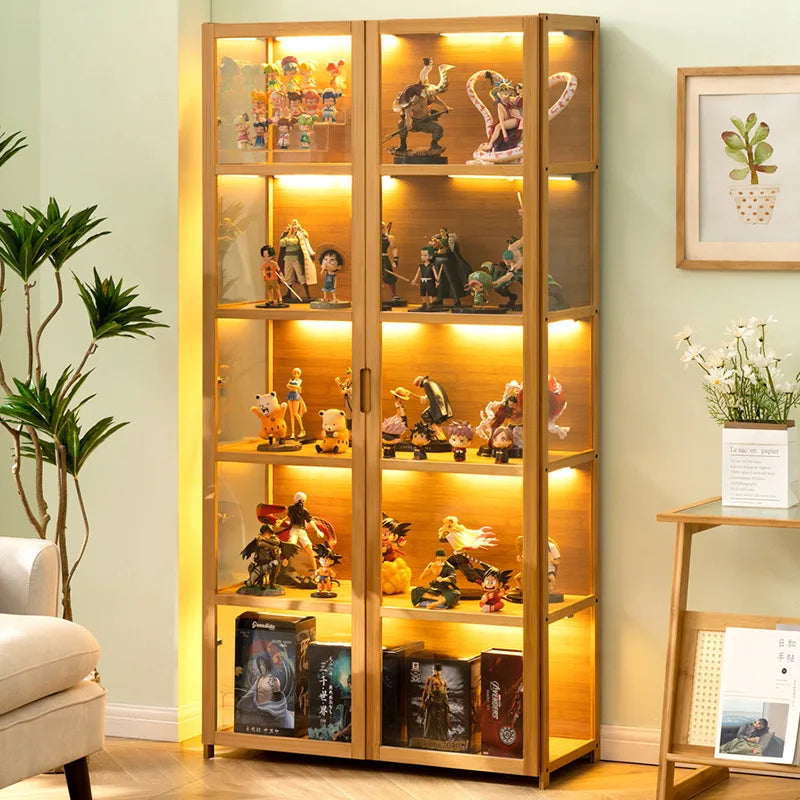 Figure Display Cabinet Acrylic Lego Model Toy Display Shelf Display Cabinet Cosmetics Non-Glass Household Shelf Oasis Select