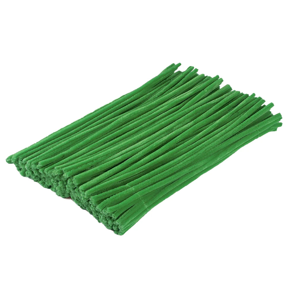 100pcs Mix Color Craft Wire for Handicrafts Twisting Stick DIY for Bouquets Halloween Christmas Easter Hair Jewelry Making Oasis Select Army Green 100pcs