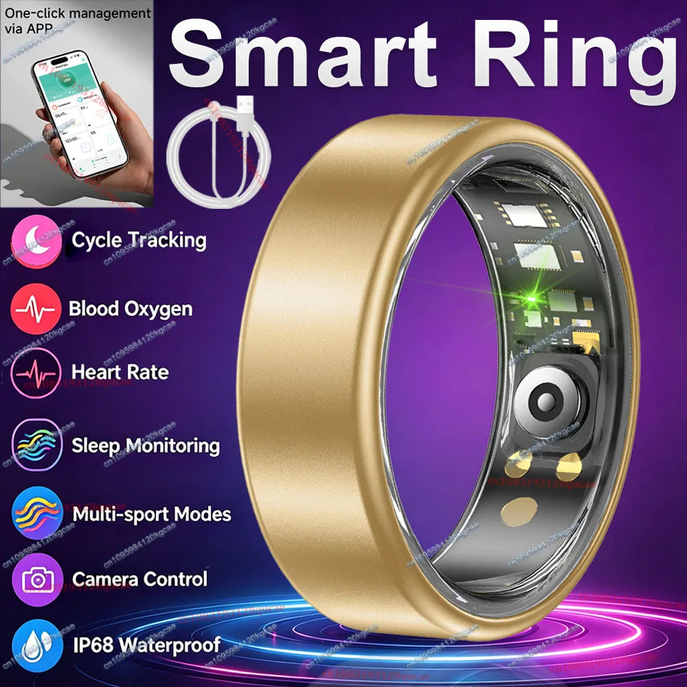 R09 Smart Ring – Heart Rate, SpO2 & Sleep Tracker | 5ATM