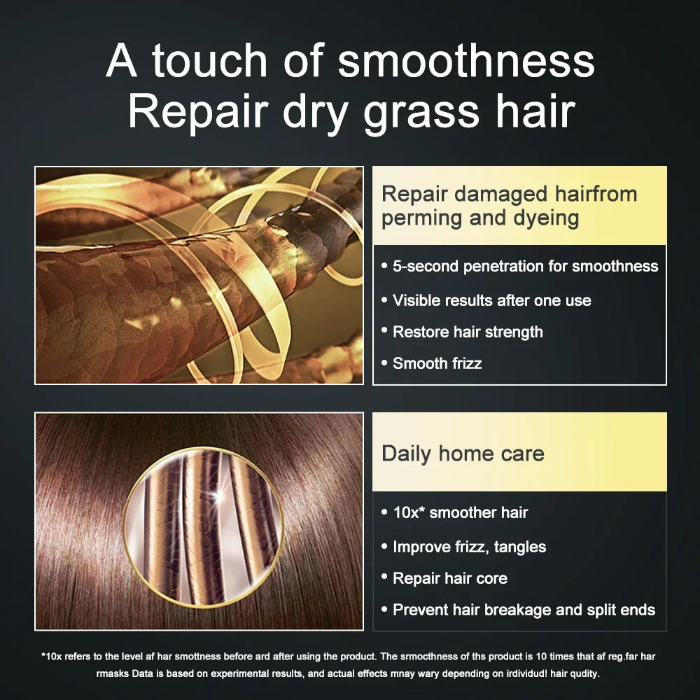 PURC Keratin Hair Mask Repair Damaged Frizz Dry Hair Treatment Smoothing Straightening Hair Conditioner Hair Care Products Oasis Select