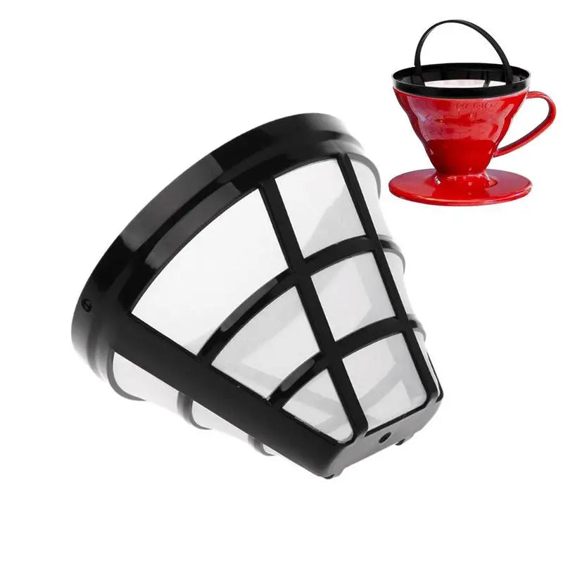 Reusable Coffee Filters Coffee Maker Basket Filter Cone Coffee Filters Filters Fit Most 8-12 Cup Basket Drip Coffee Machine Oasis Select