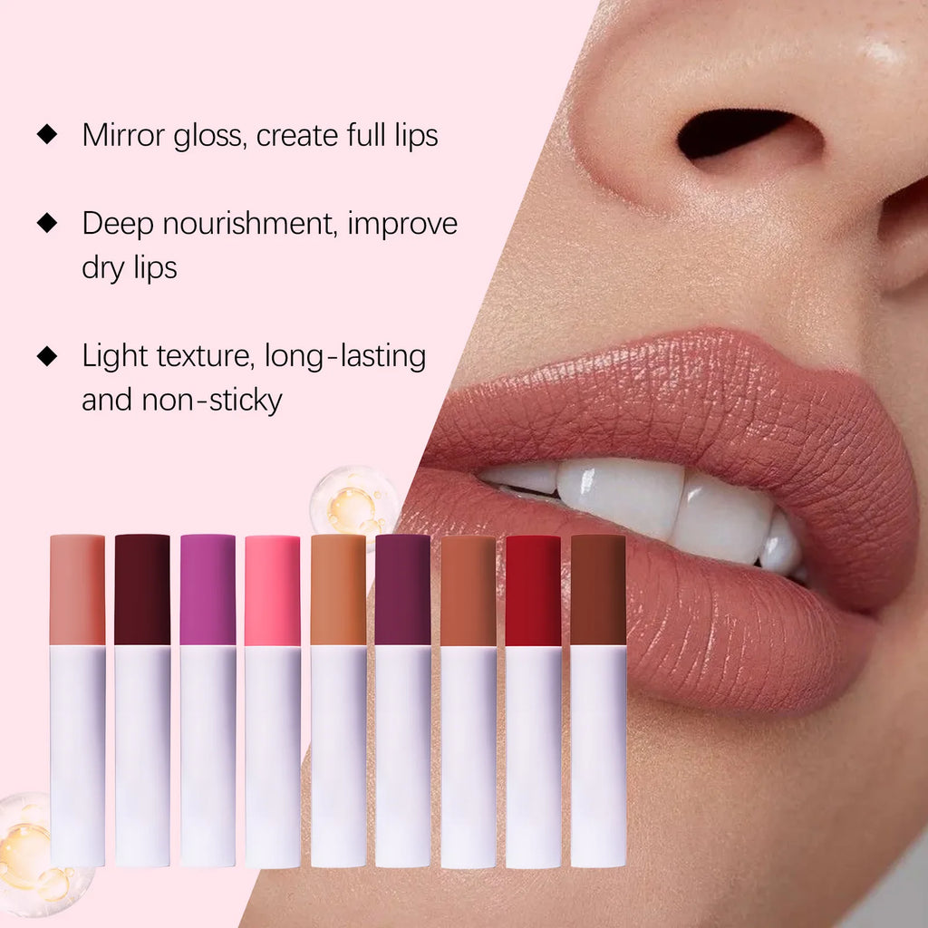 Mirror Gloss Lip Oil Instant Mirror Shine Plump Lip Contour Hydrate Moisturize Repair Dry Cracked Fade Lines Natural Lip Plumper Oasis Select