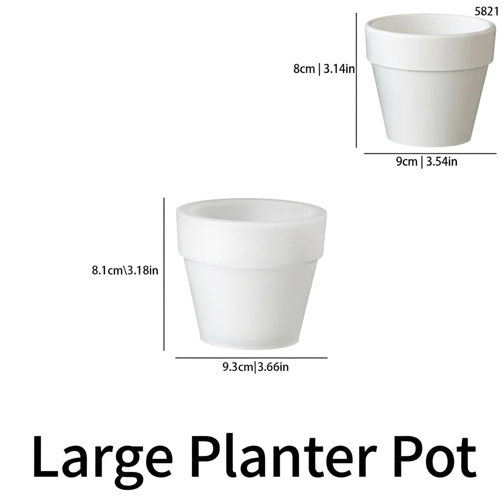 DIY Silicone Flower Pot Mold | Cement & Plaster Planter Mold