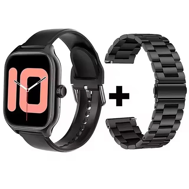 2.01" AMOLED Smart Watch – Bluetooth Calls & Fitness Tracker