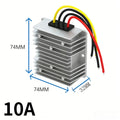 9-36V 12V 24V to 16.8V 14.6V 12.6V 13.8V 1A-25A Constant Current DC Battery Charger for Lead-acid Lithium Lifepo4 Batteries Oasis Select 10A 9-36V 12.6V