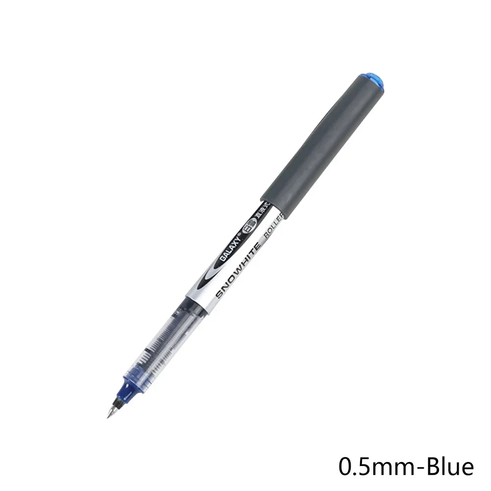 Fine Nib Gel Pen Student School Office Stationery 0.28mm/0.38m/0.5mm Fine Nib Gel Pen Big Ink Capacity Ballpoint Pen Drawing Pen Oasis Select 0.5mm-Blue