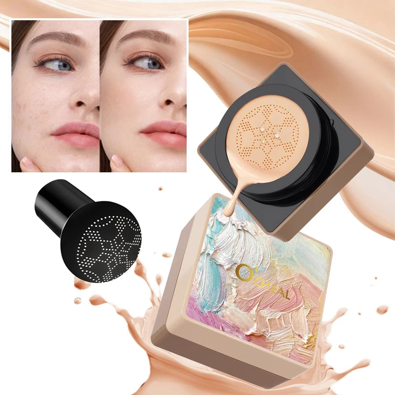 O'CHEAL Mushroom Cushion CC Cream – Coverage & Oil Control