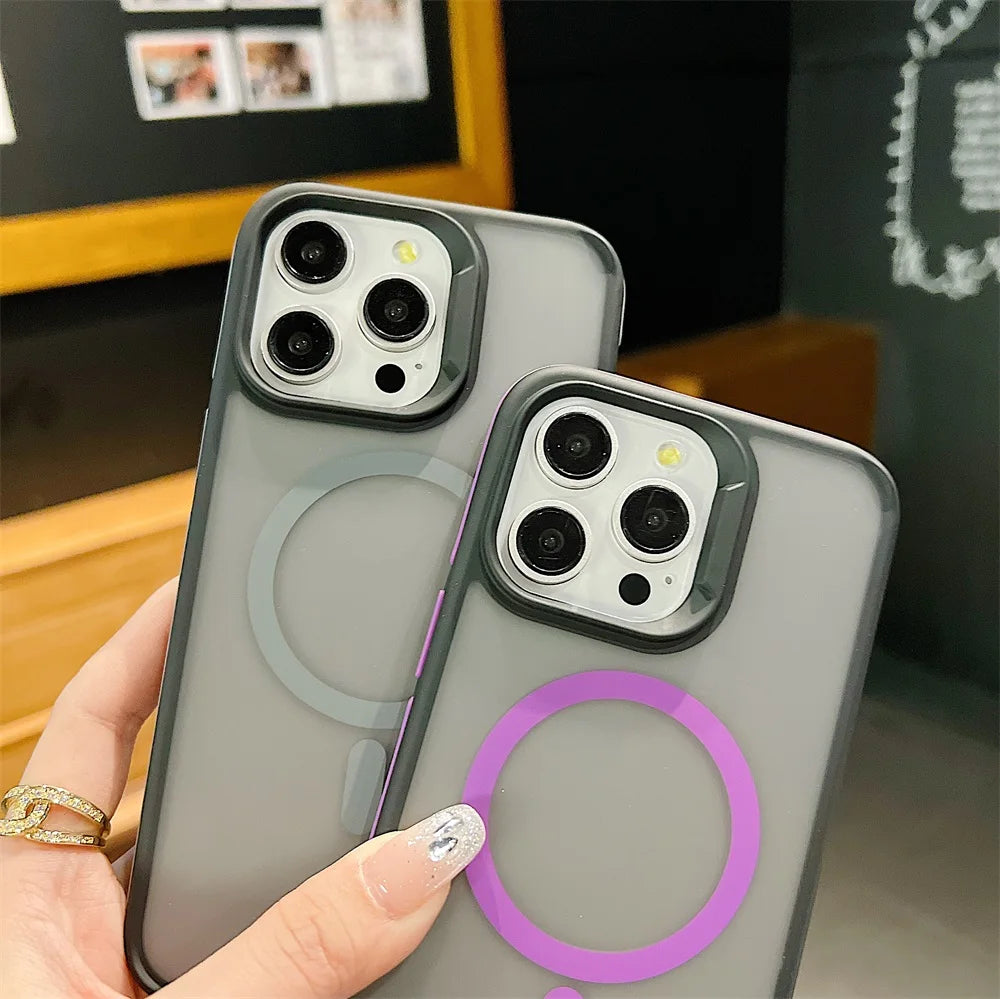 Color blocking Phone Case For Iphone 17Air 17Promax 17Pro 16Promax 16Plus 16 15 Promax 14promax 13 12 Anti Drop Shock Resistance Oasis Select