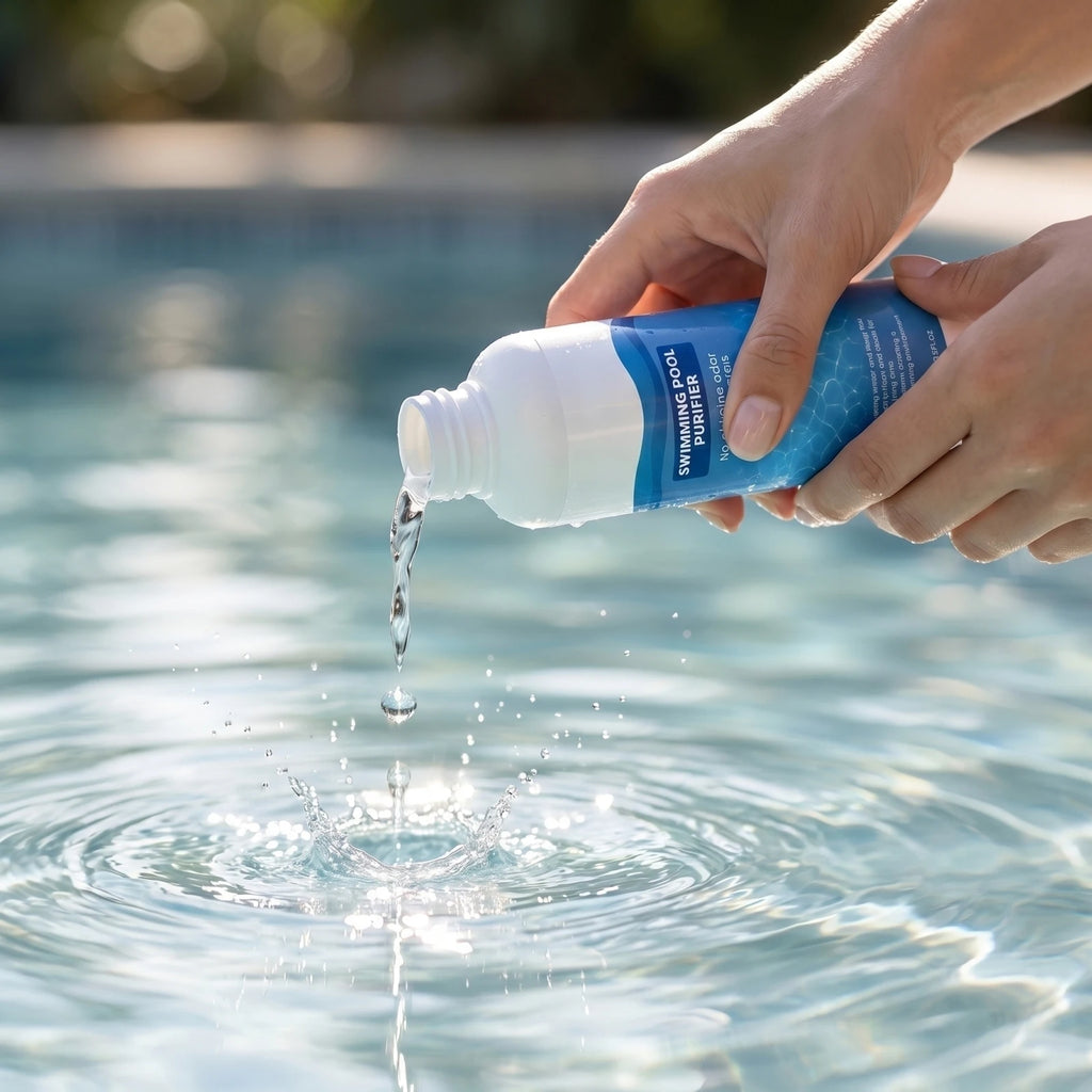 100ml Pool Purifier Liquid – Clarify Water & Remove Odors Fast Pool Water Clarifier Oasis Select