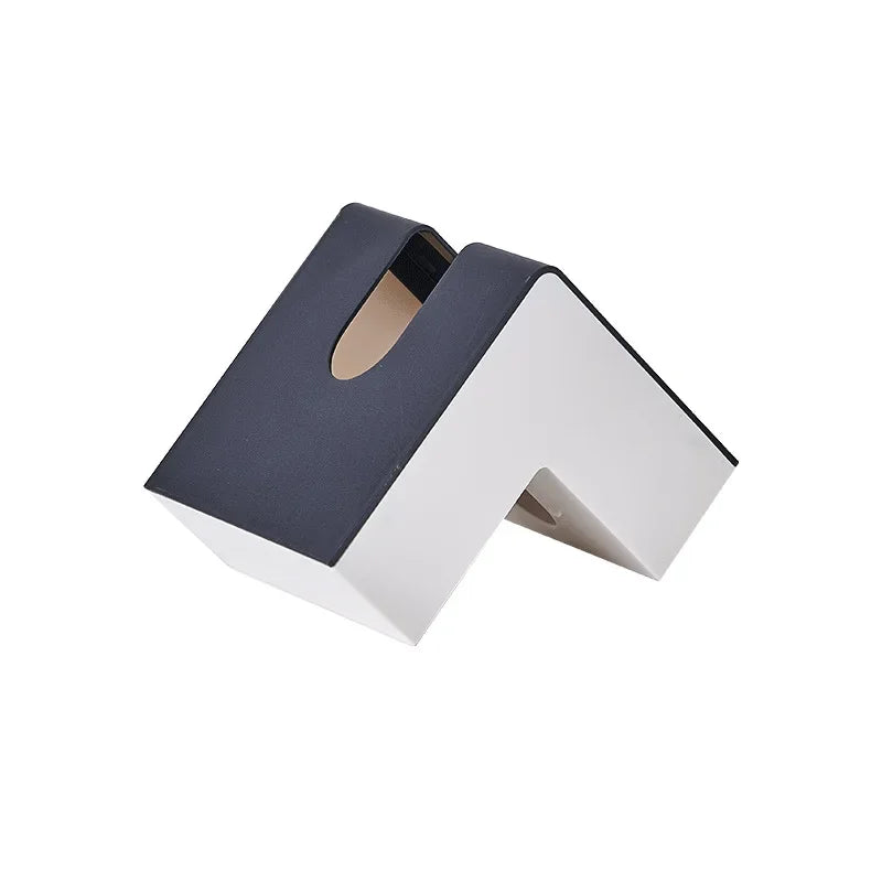 Japanese creative ins air-pumped paper box net red high appearance level L-shaped tissue box living room simple Kleenex box Oasis Select