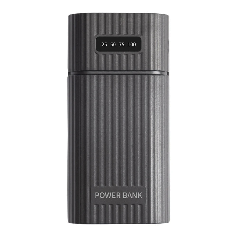 Power Bank Case for 18650/21700 Battery Pack No Soldering Fast Charging Charger DIY USB Power Bank for Cellohone Oasis Select