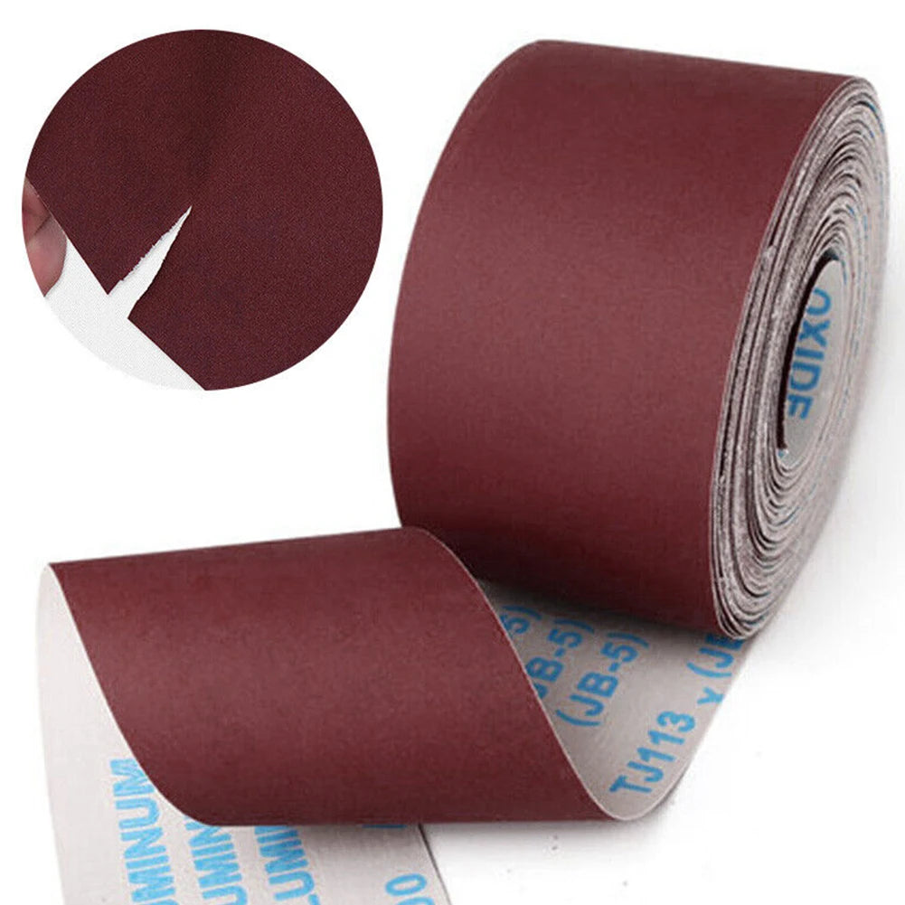 Sandpaper Roll Emery Cloth Sanding Abrasive Sheets 80 120 180 240 600 800Grit For Wood Furniture Metal Polishing Tools Oasis Select 120 Grit