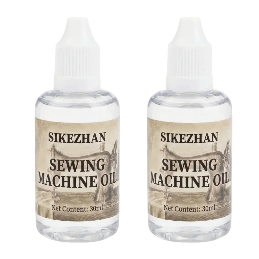 Pure Lubricating Oil for Sewing Machines Hair Clippers Shavers Hinges Rust Prevention Mechanical Tool Care Gear Bearing Antiwear Oasis Select 2PCS