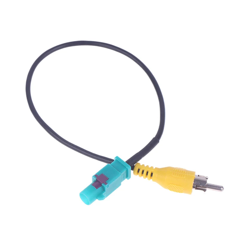 1/2pcs Fakra to RCA Connector Cable for Car Rear Sight Conversion, Rear View Camera Adapter Oasis Select