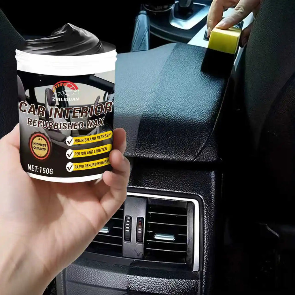 Car Plastic Repair Paste – Dashboard & Tire Restorer Wax