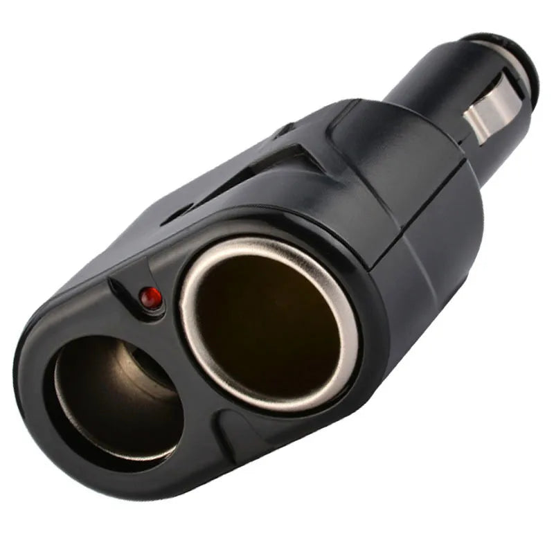 12V 24V Dual Cigarette Lighter Sockets Car Charger Splitter Lighter Splitter Cigar Lighter Double Dual Adapter Car Accessories Oasis Select