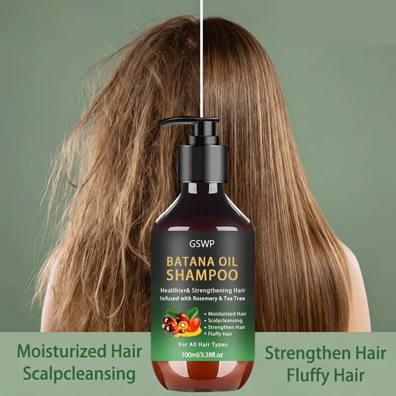 GSWP Batana Shampoo Containing Rosemary Gently Cleanses Deeply Oasis Select