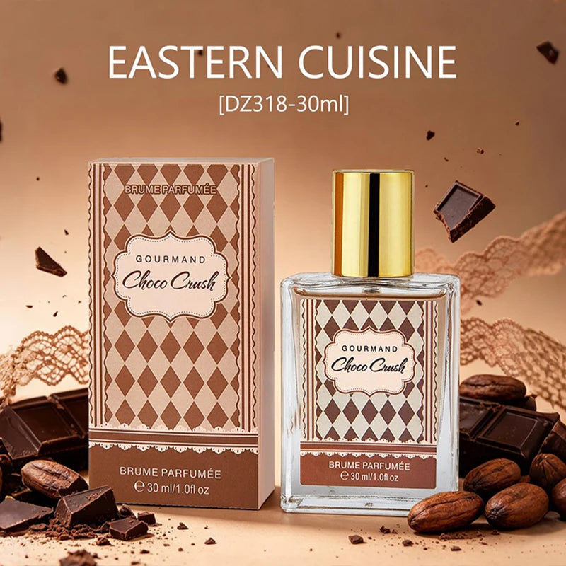 Warm Gourmand Perfume Sweet Chocolate Cocoa Marshmallow Eau De Toilette Long-lasting Fragrance Unisex Fragrance Spray Oasis Select Choco Crush 30ml