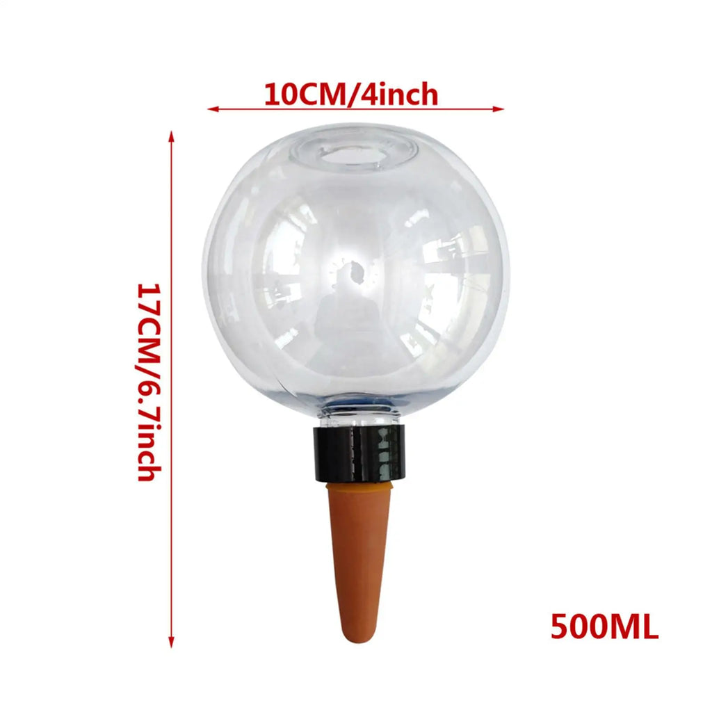 500ml Spherical Automatic Watering Ball Self Watering Plant Watering Bulbs for Garden Flower Plants Watering Balls Device Oasis Select