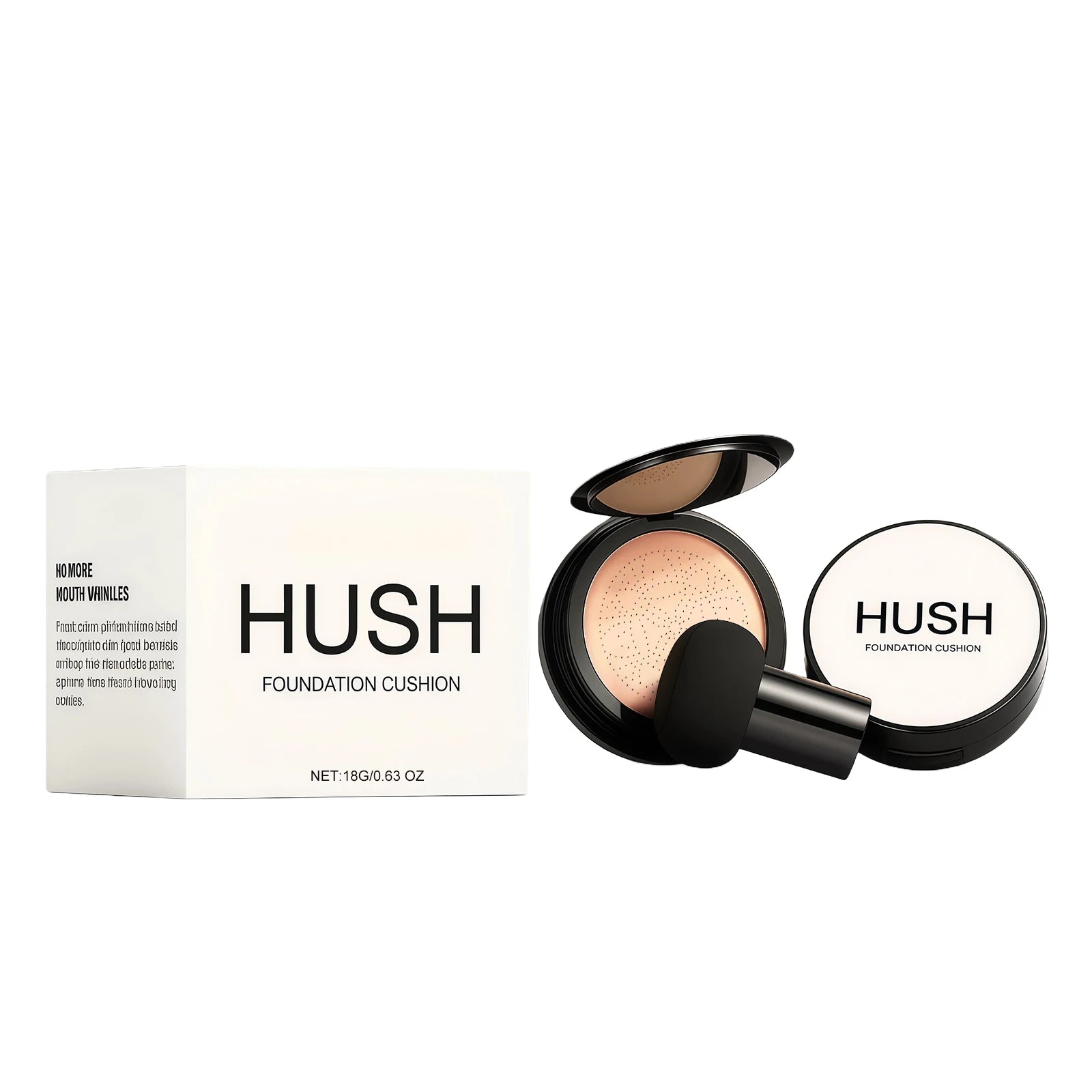Cushion Foundation Natural Color Cover Skin Blemish Daily Beauty Non Clog Pore Non Caking Nude Makeup Effect Concealer Cushions Oasis Select Natural Color
