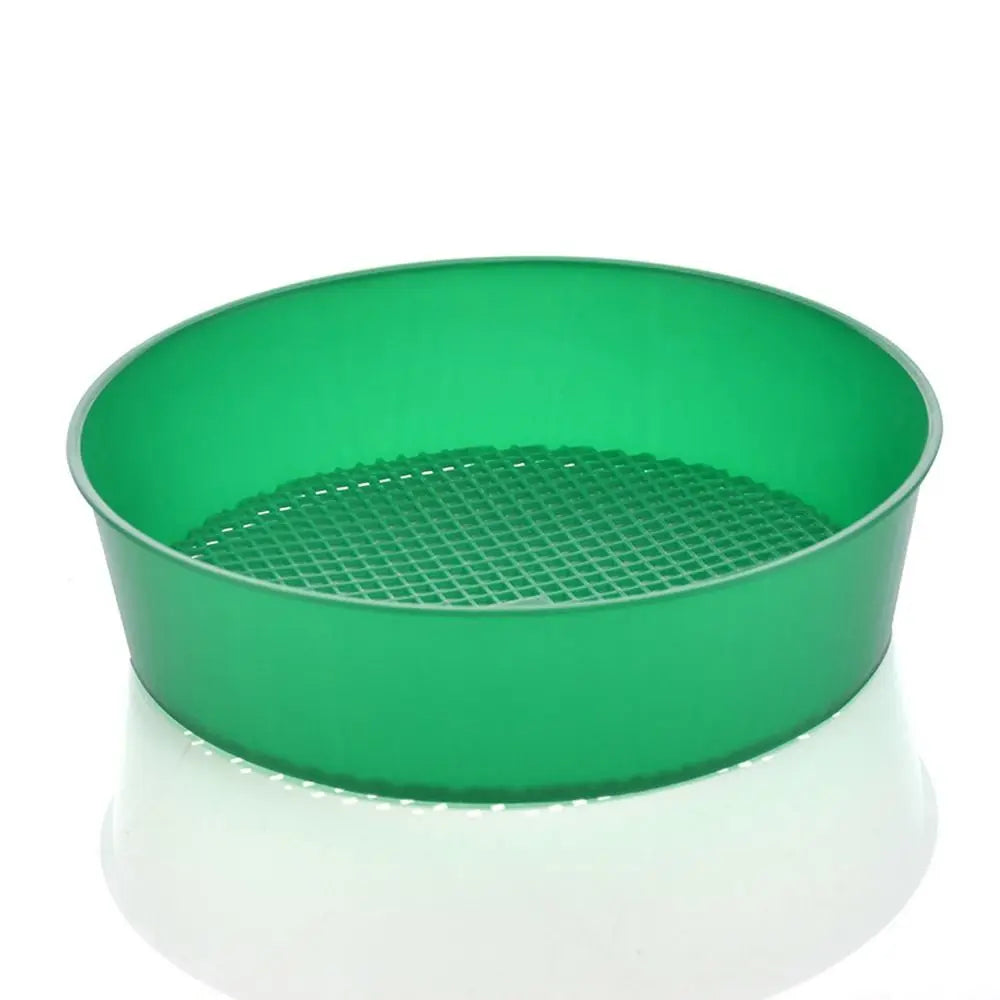 Gardening Tool Green Garden Sieve Plastic Portable Seedling Tool Washable Soil Sieve Home Planting Oasis Select