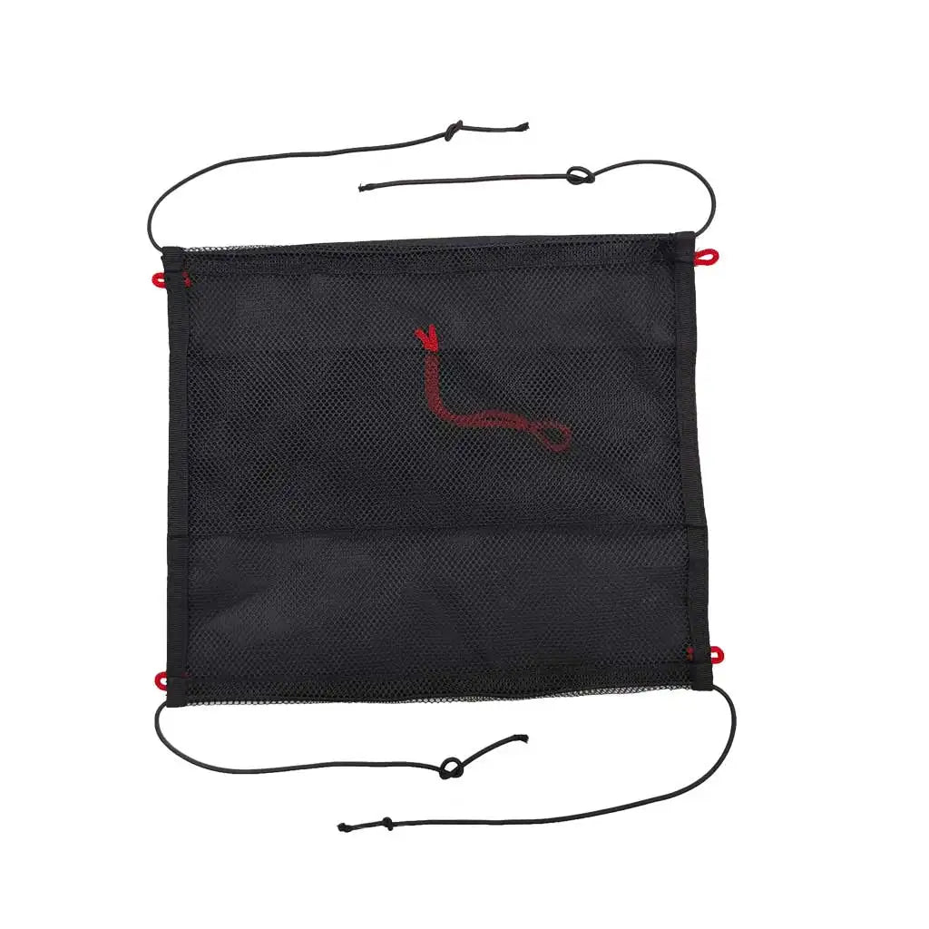 Heavy Duty Kayak Mesh Deck Bag Boat Essential Emergency Gear Storage Pouch Dinghy Boat Paddle Holder Oasis Select