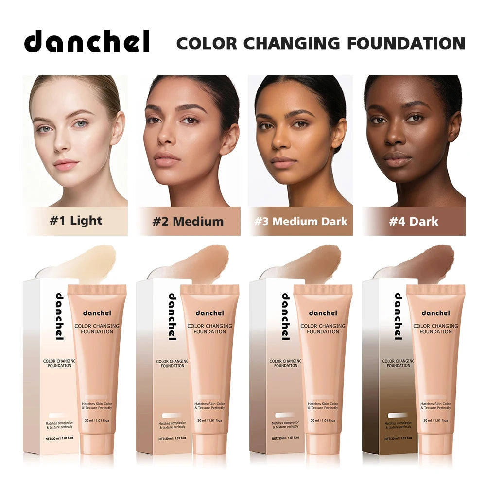 Color Changing Foundation Nourish Repair Skin Deep Hydration Brighten Even Tone Natural Matte Makeup Effect Concealer Foundation Oasis Select