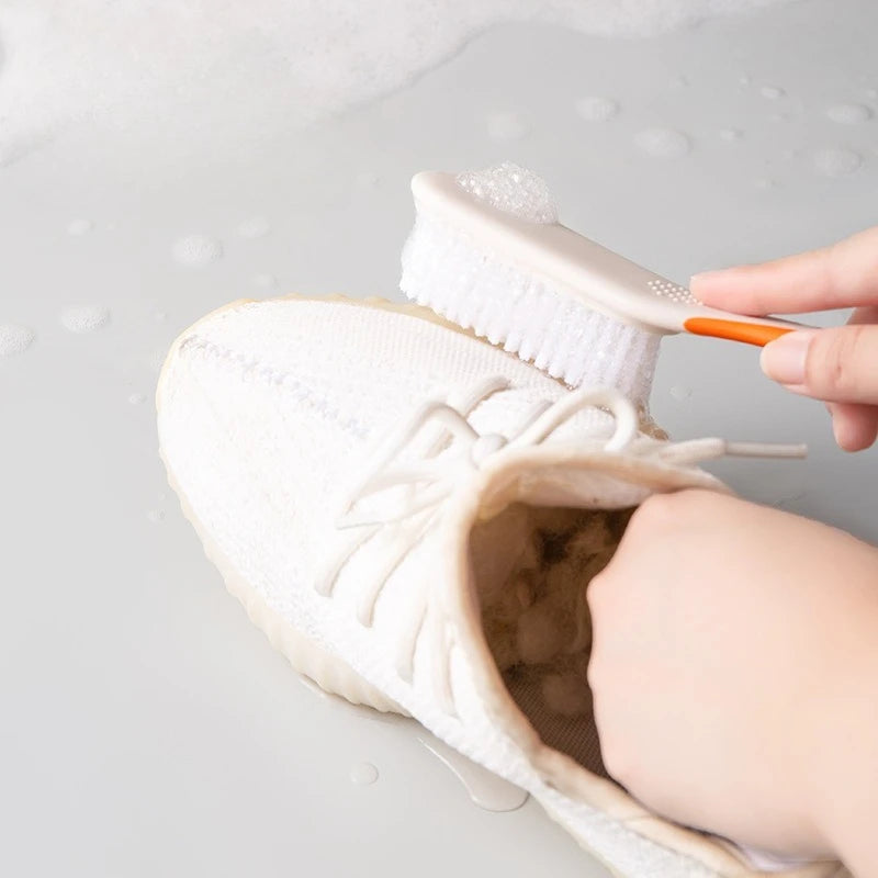 Long-handled Soft-bristled Shoe Brush Contrast Washing Brush Multi-functional Cleaning Brush Household Shoe Laundry Brush Oasis Select