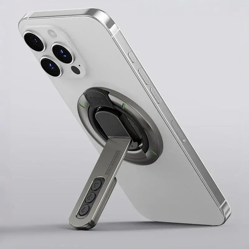 SU 1Pcs 360° Rotating Double-Sided Magnetic Phone Stand 3-in-1 Magnetic Suction Decompression Holder For Phone 17 16 15 14 13 12 Oasis Select