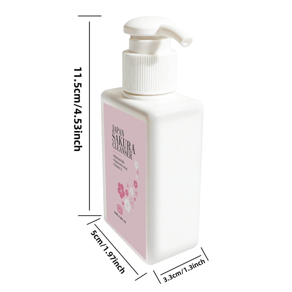 veérenae Japan Sakura Facial Cleanser 2pc – All Skin Types Facial Cleanser Oasis Select 2pcs 100ml