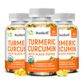 Turmeric Curcumin 95% Curcuminoids Black Pepper & Ginger Herbal Supplement Oasis Select 120 count-3 bottle