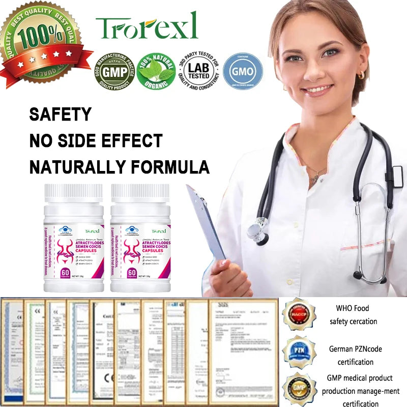 Natural Cassia Seed & Coix seed Pills, Detox Slim, Metabolism Booster, Burn Fat, 100% Herbal, Vegan & NO SIDE EFFECT Oasis Select