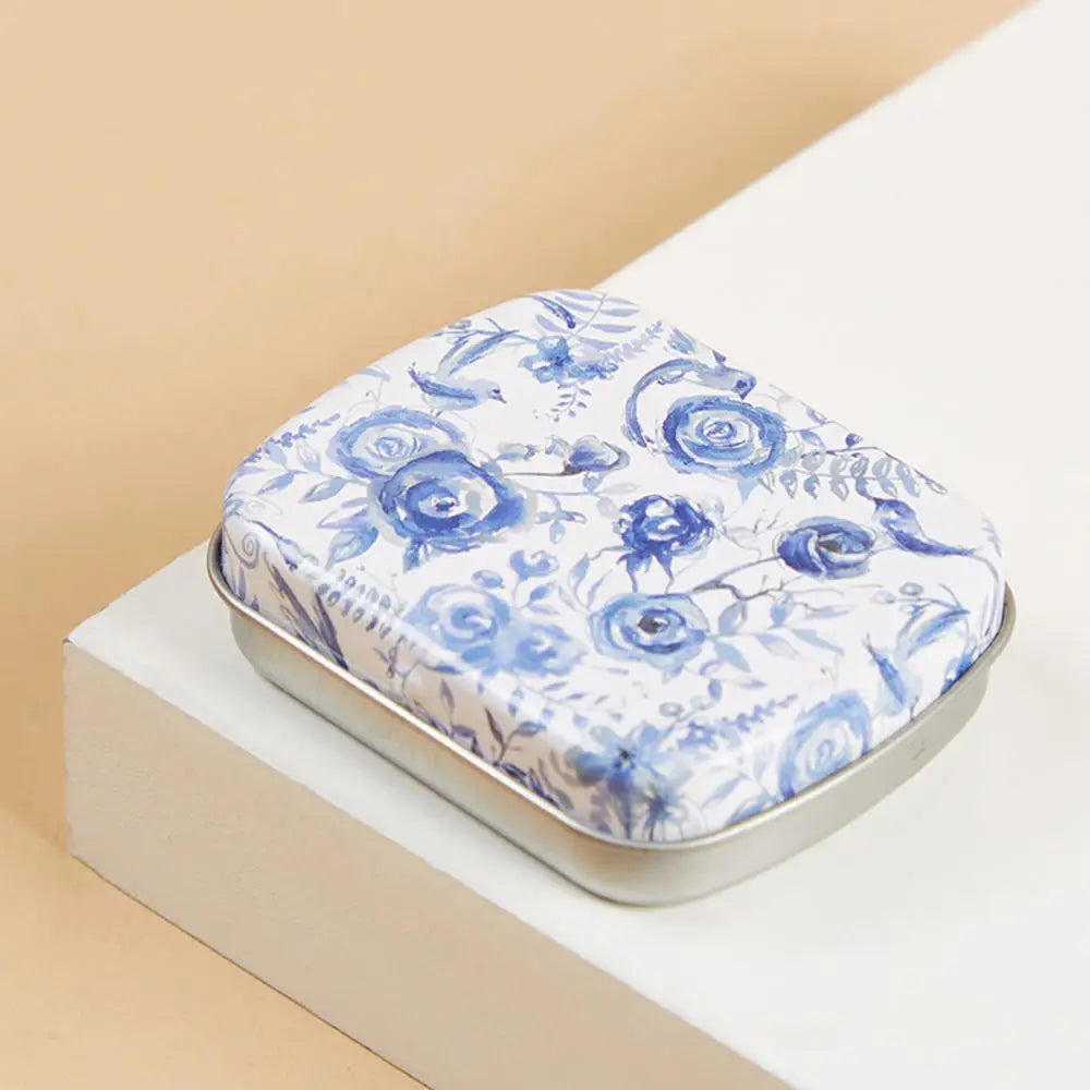 Mini Metal Hinged Tin Box with Lid, Empty Tins, Small Storage for Candy, Jewelry Collect Cases, Home Organizer Oasis Select G 60x47x15mm